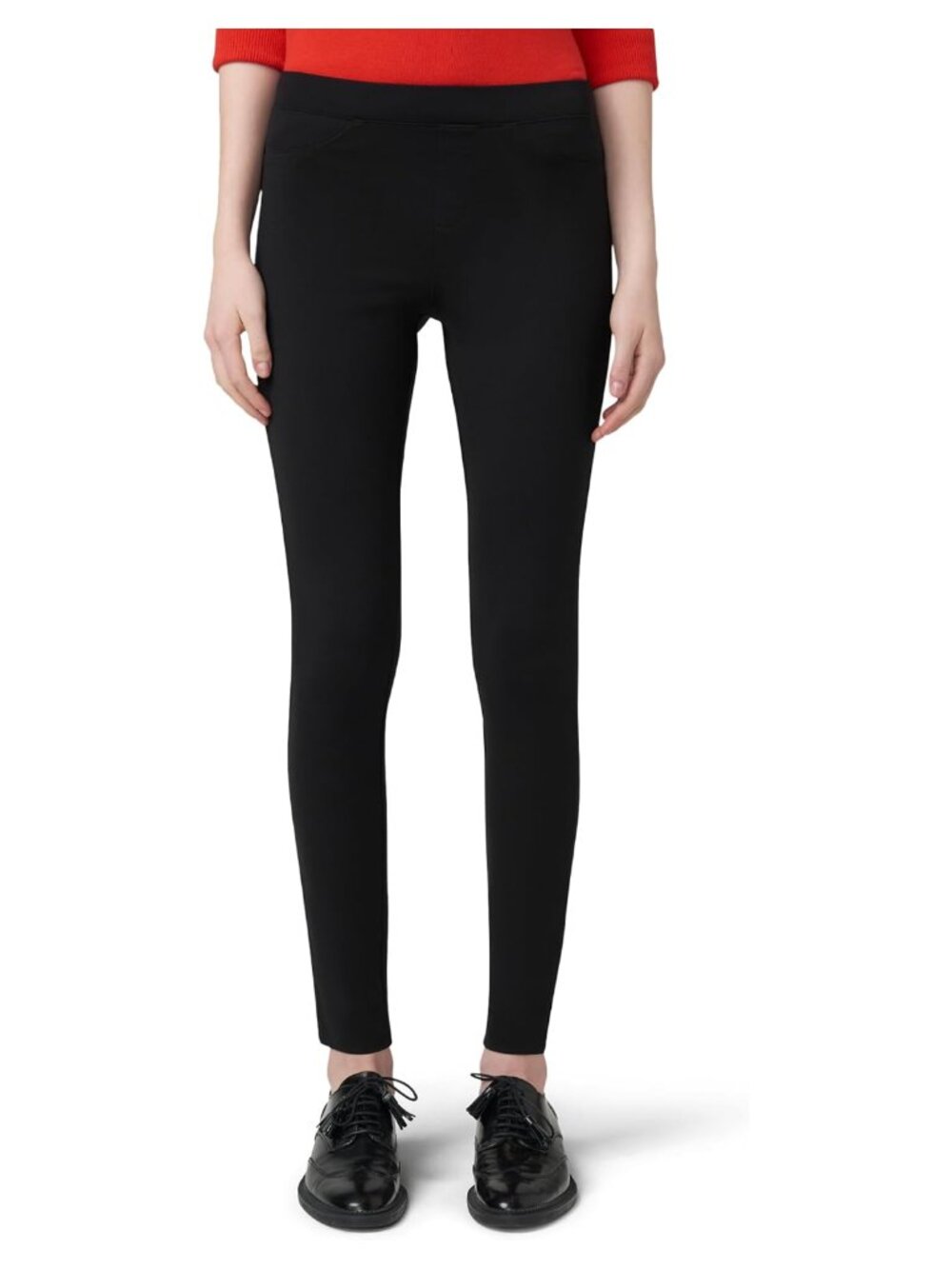 Women's Ponte Leggings Mid Rise Skinny Pull On Full Length Office